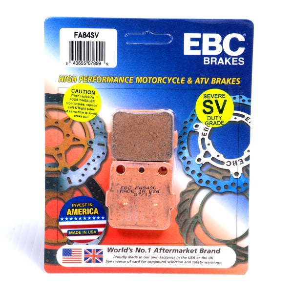 EBC Brake Pads - SV - Severe-Duty Sintered Metal Pads - FA84SV
