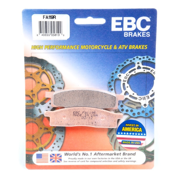 EBC Long Life Sintered "R" Pads - FA119R