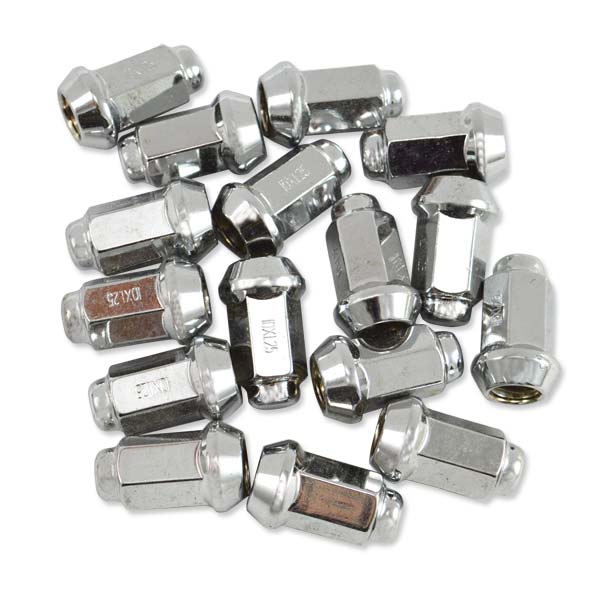 Carlisle Chrome Lug Nuts 12mm x 1.50" Tapered