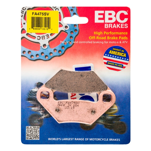 EBC Brake Pads - SV - Severe-Duty Sintered Metal Pads - FA475SV
