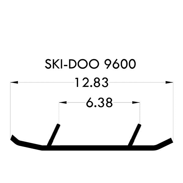 SPX Pro-Series Carbide 6" Ski-Doo - 9600