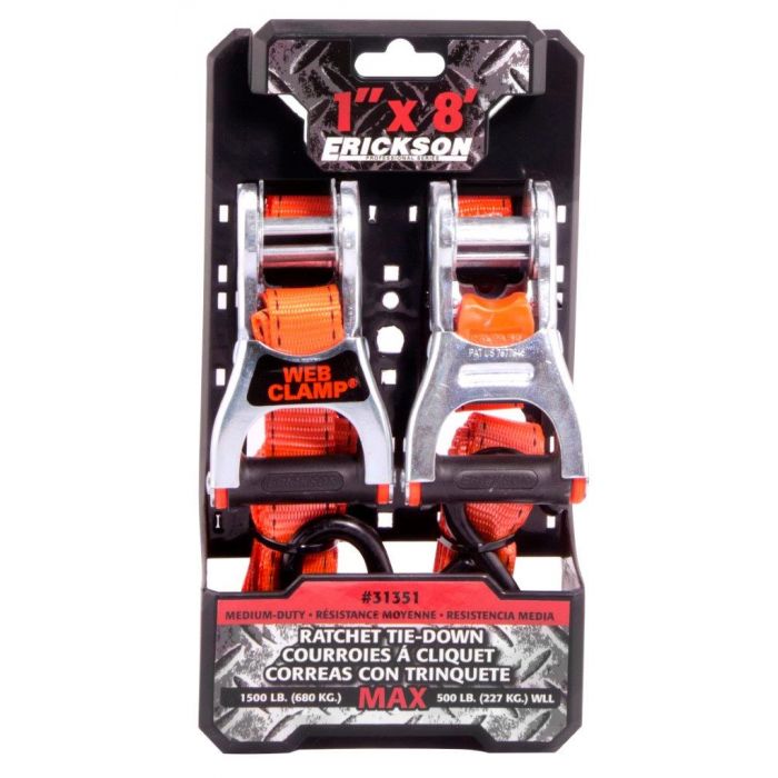 Web Clamp® Ratchet Tie Down