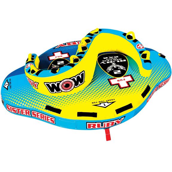 WOW Sister Ruby Series 2 Person Towable Tube