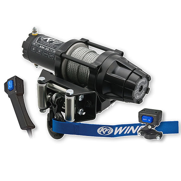 KFI Assault Series Winches - 3500LBS Steel Cable