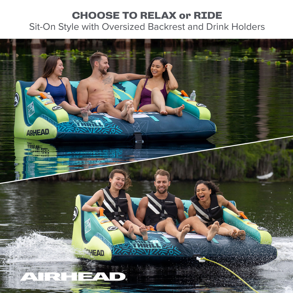 Airhead Chill 'N Thrill - 3 Riders – DB Powersports