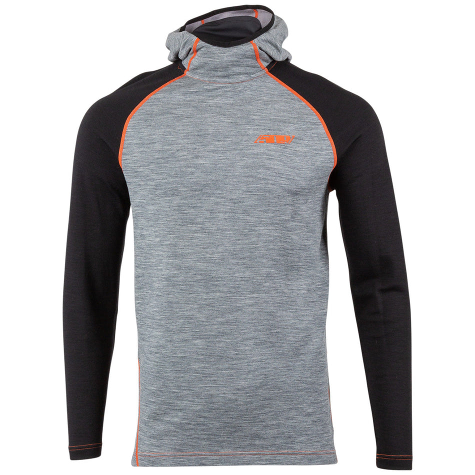 509 FZN Merino Hoodie - Heather Grey