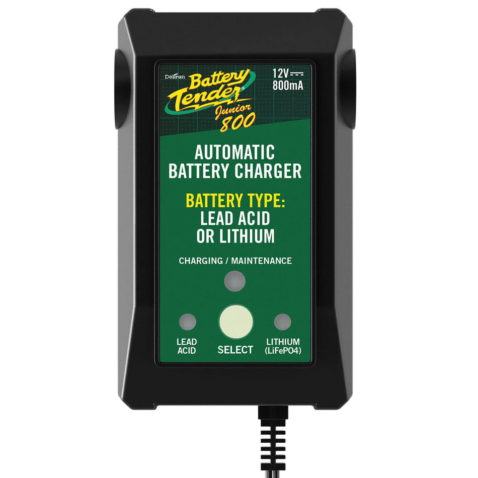 Battery Tender Junior 800 12V .80A Lead/Acid/Lithium Charger